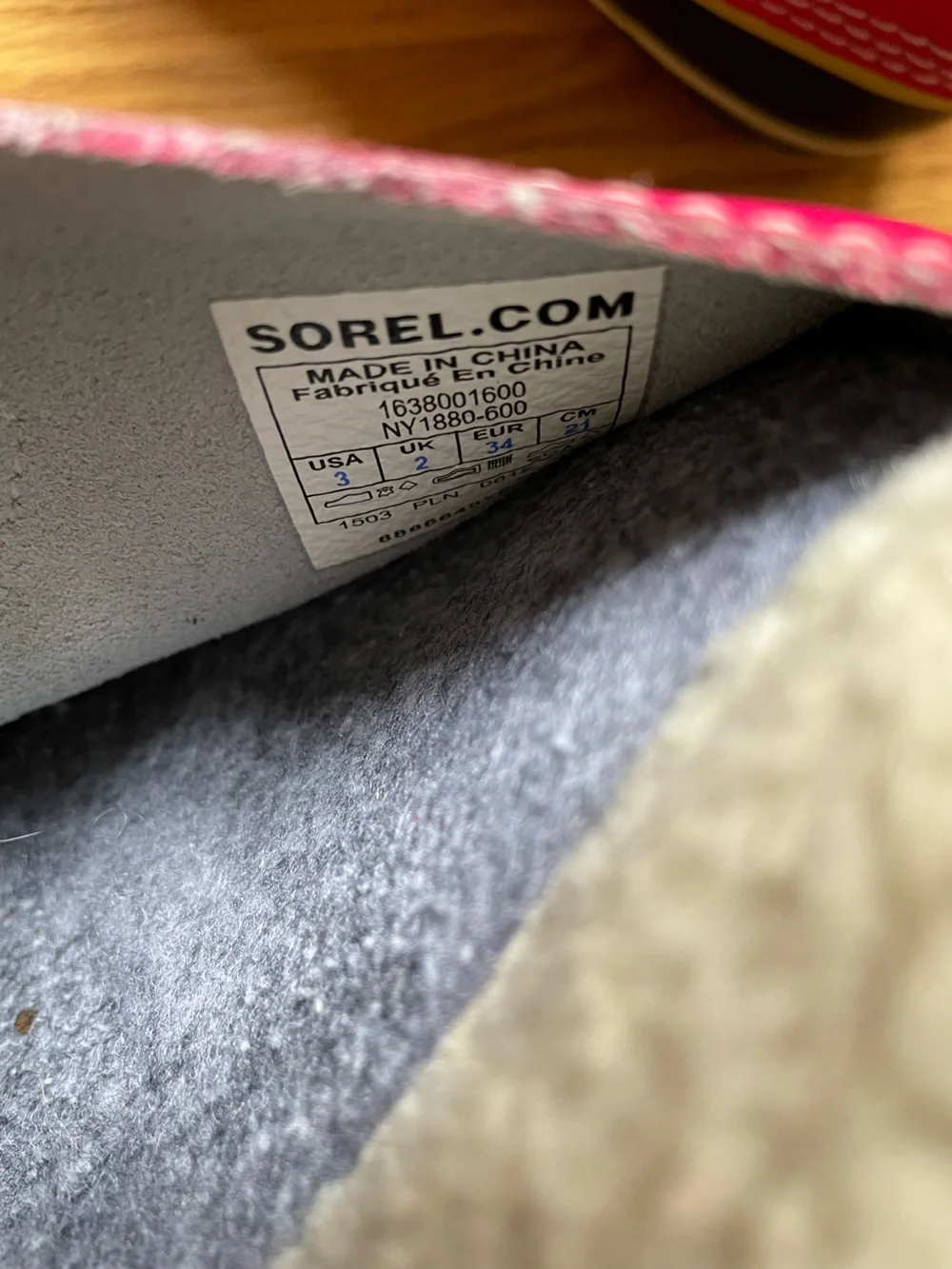 Sorel good used